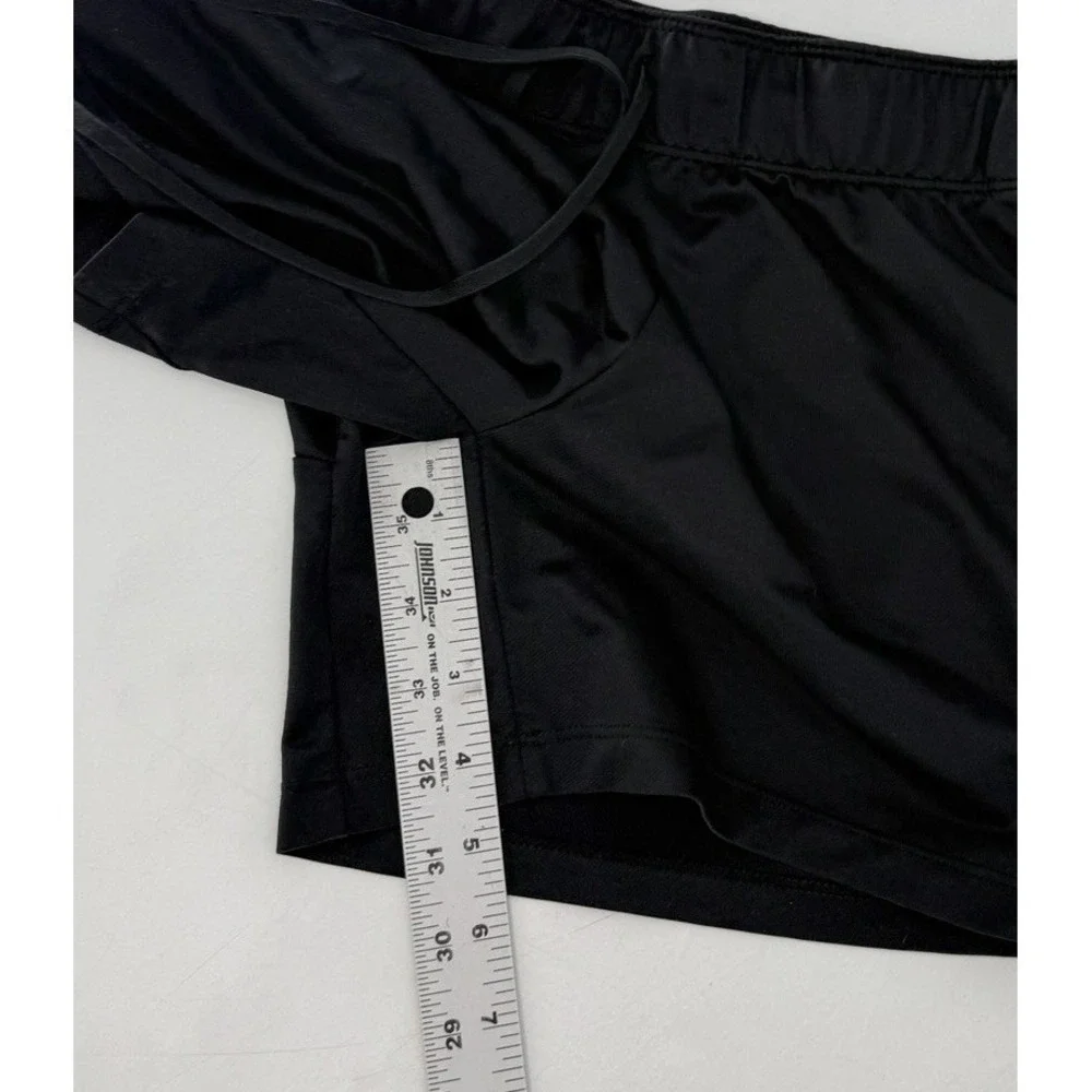 Nike Dri-Fit Athletic Women's Black Running Shorts Sz XS Athleisure Gym‎ Rat